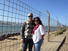 Drs. Melamed and Reyes-Rodríguez in Buenos Aires